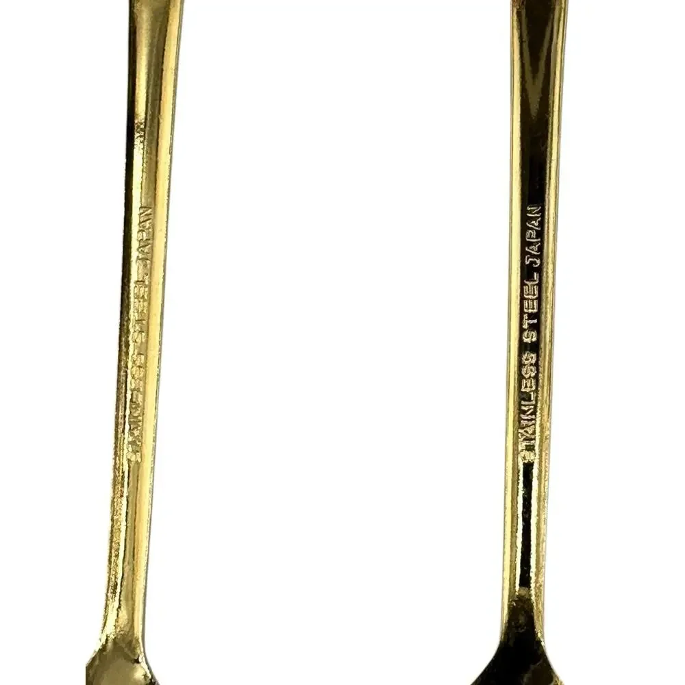 Lot of 4 Demitasse Spoons 4 3/8